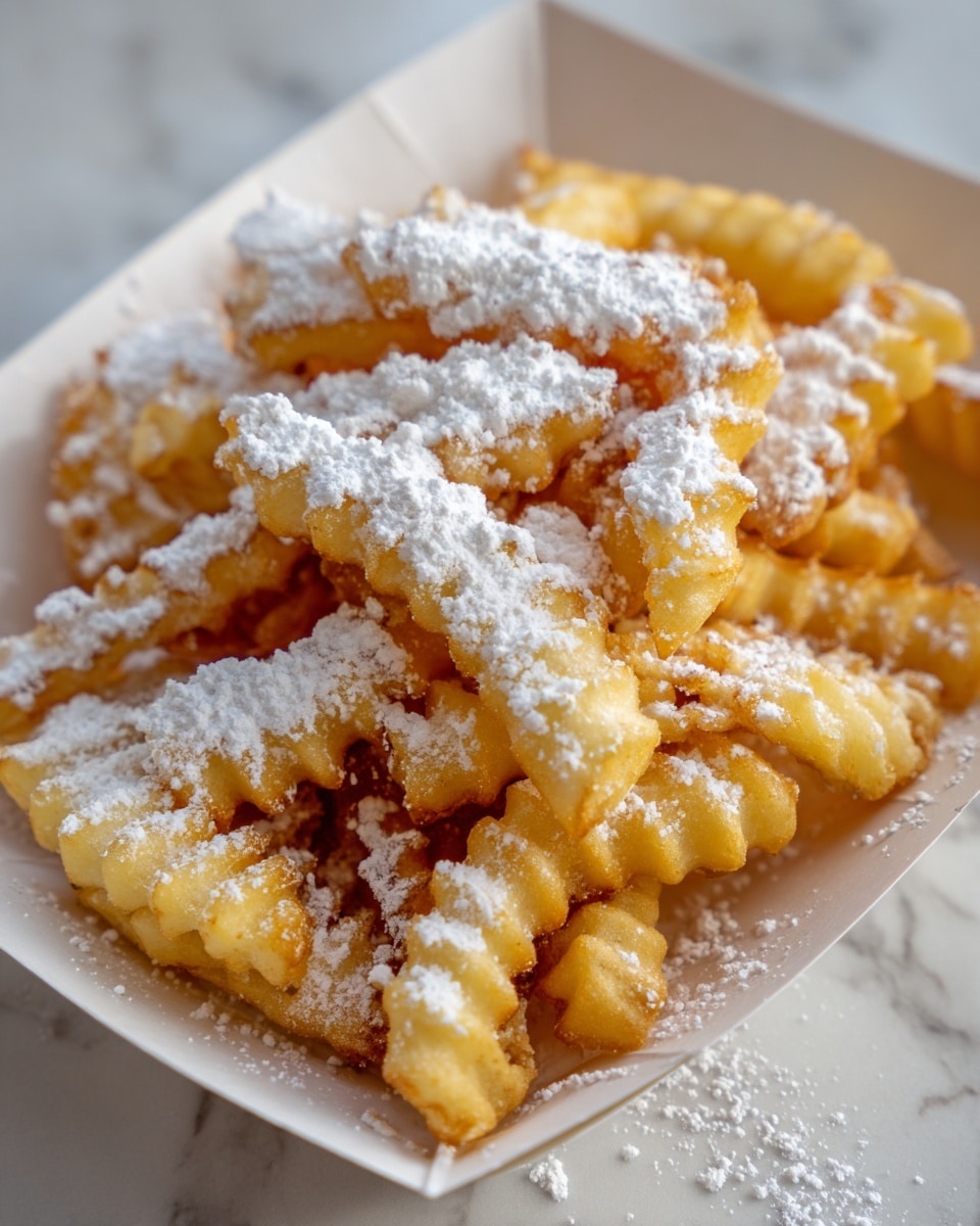 Funnel Cake Fries Recipe - Recipe Image