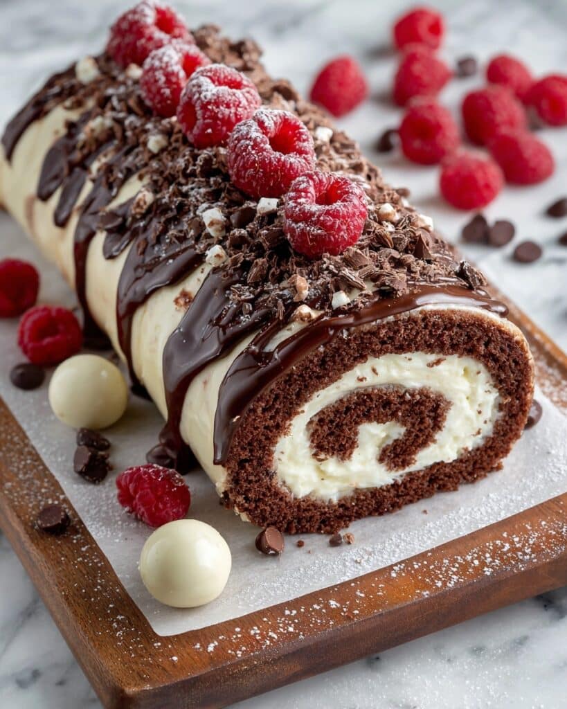 Choco Swiss Roll Delight Recipe