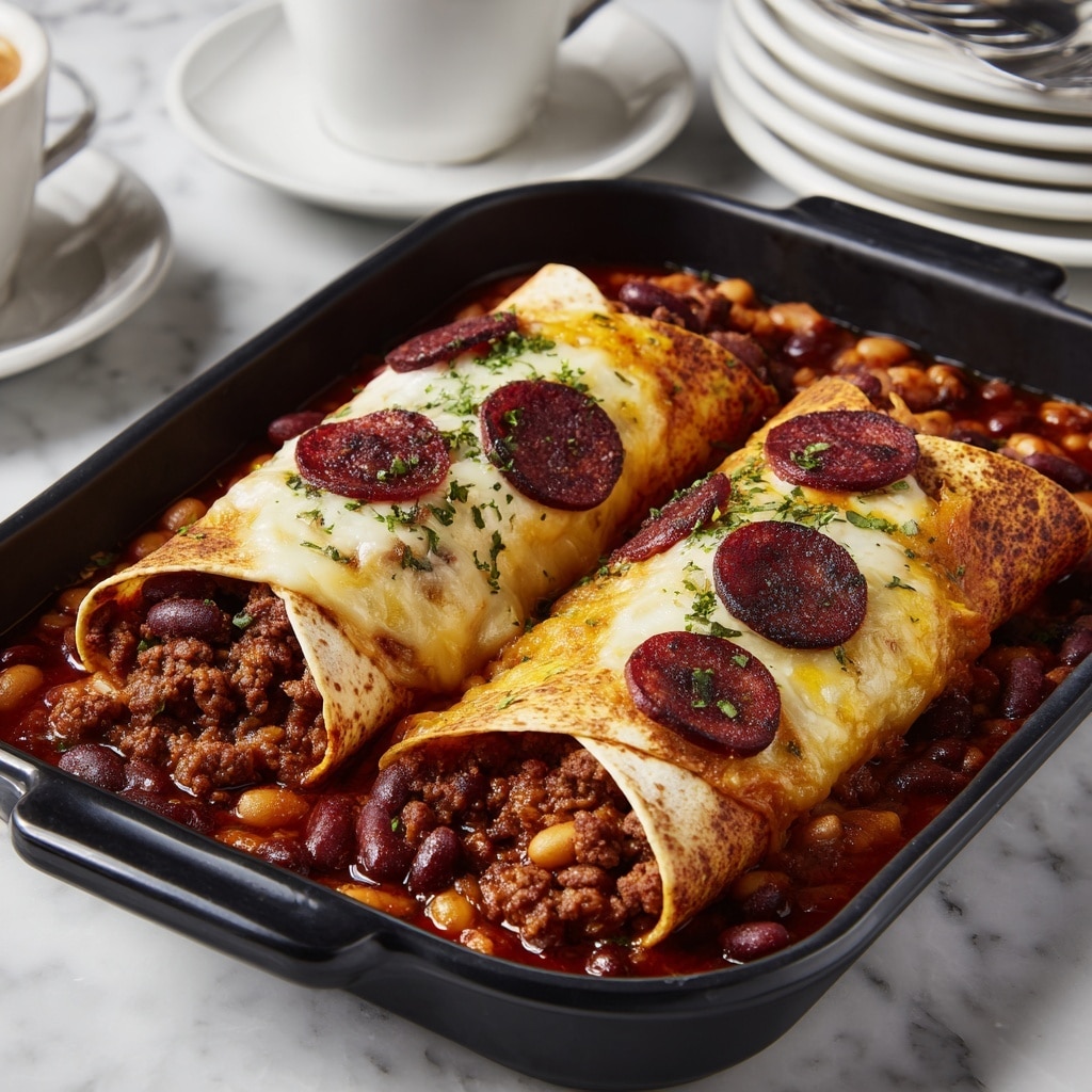 Pizza-Enchiladas Recipe - Recipe Image