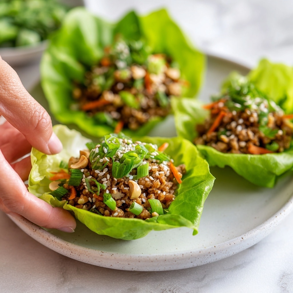 Thai Chicken Lettuce Wraps Recipe - Recipe Image