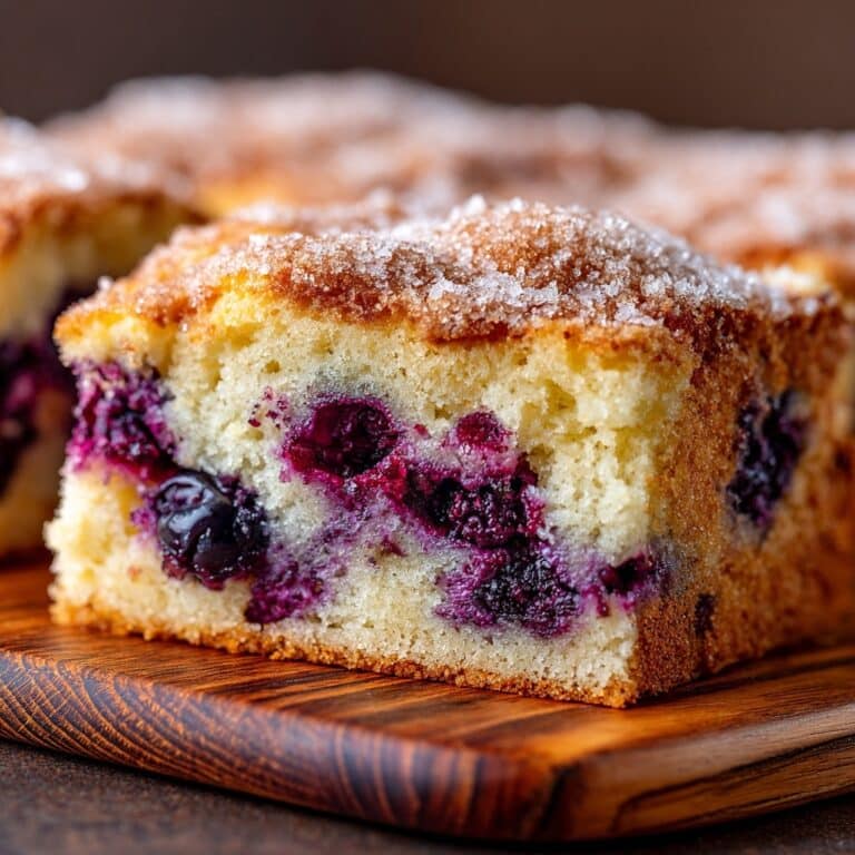 Buttermilk Blueberry Breakfast Cake Recipe