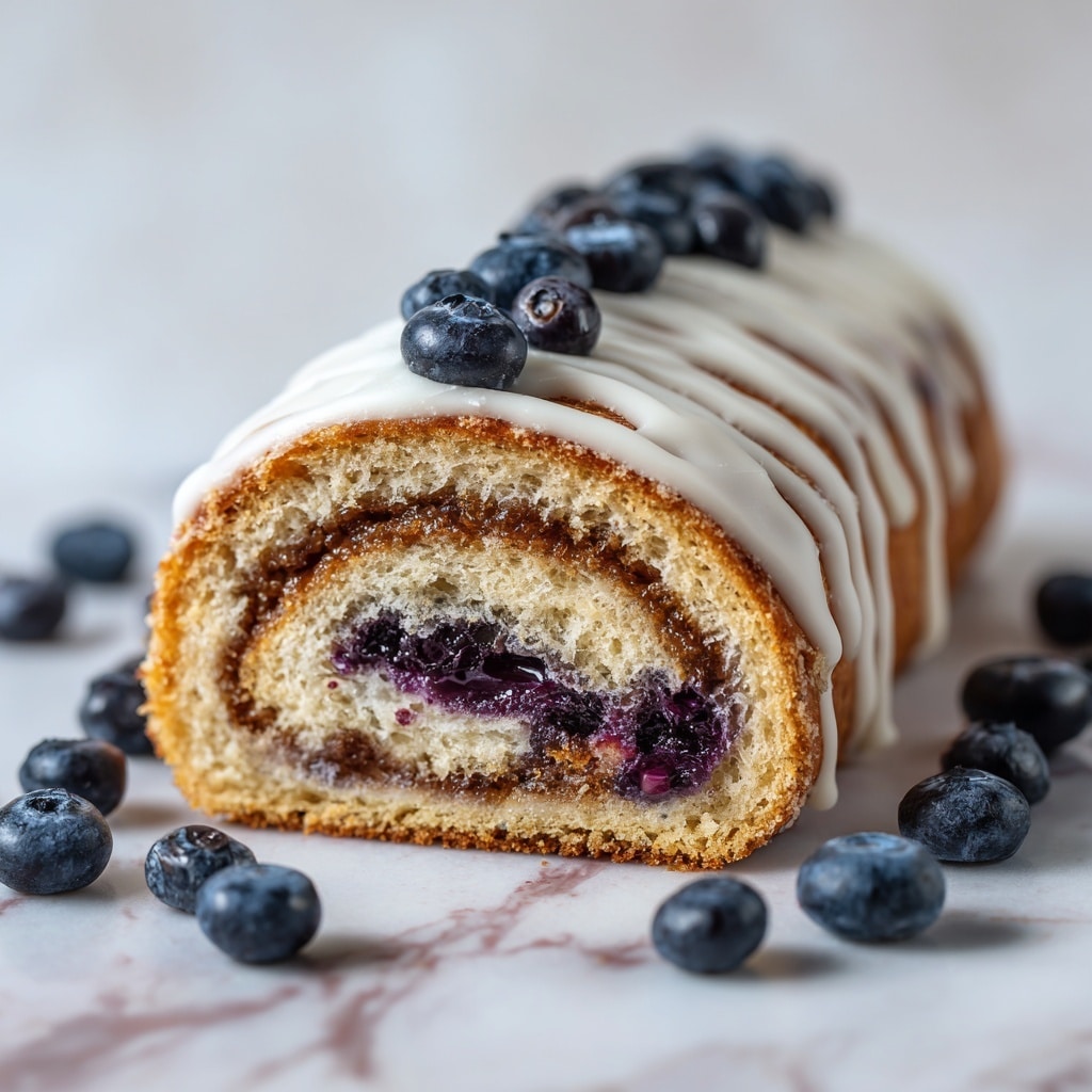 Homemade Blueberry Sweet Rolls Recipe - Recipe Image