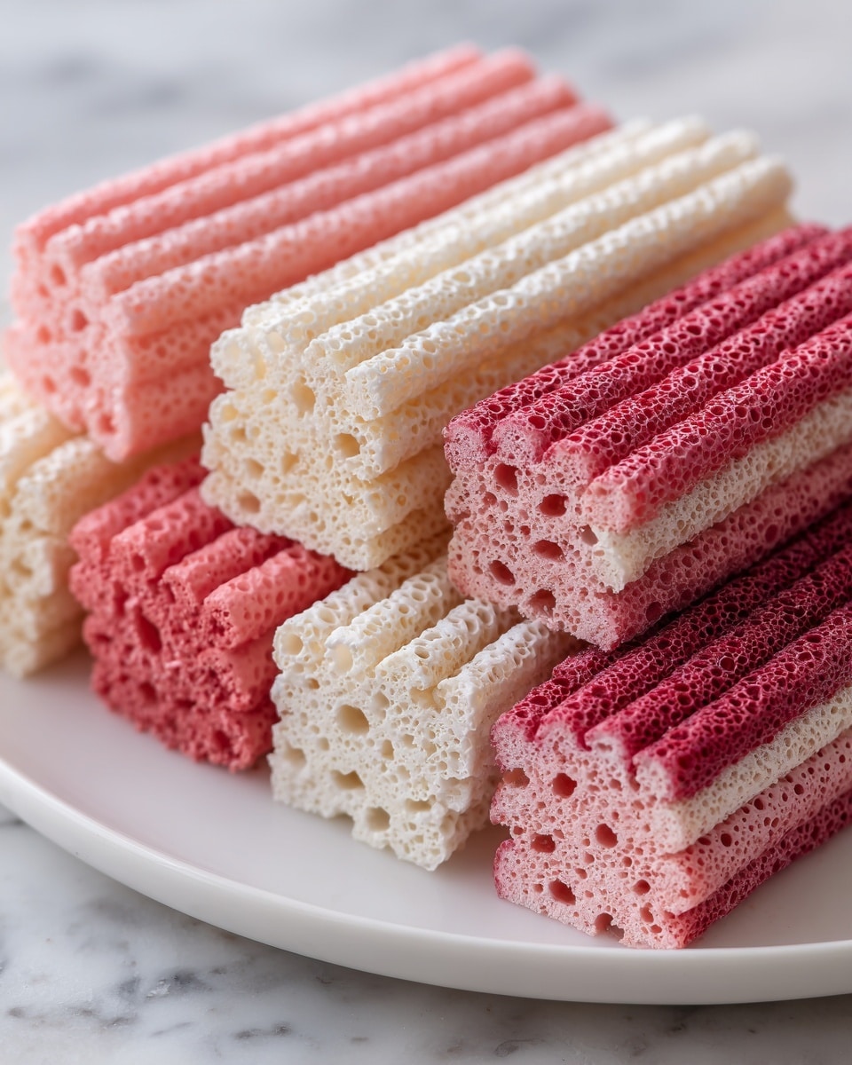 Cotton Candy Rice Krispies Twists Recipe - Recipe Image