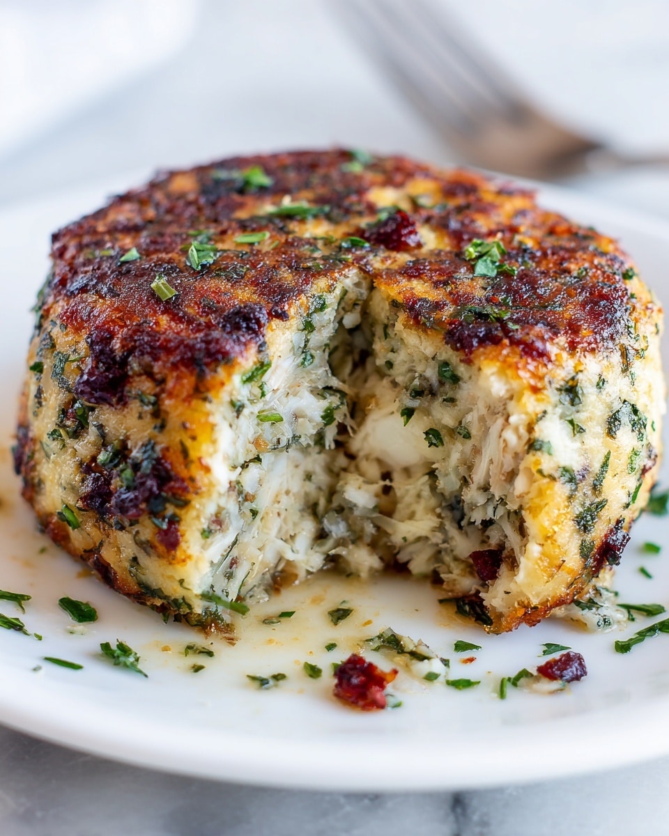 Crab Cake Scampi Recipe - Recipe Image