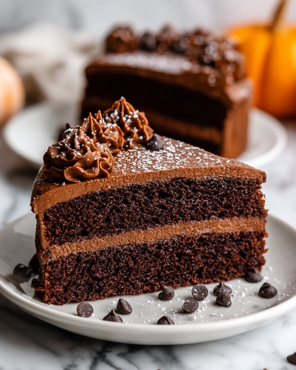 Chocolate Pumpkin Cake Recipe - Recipe Image