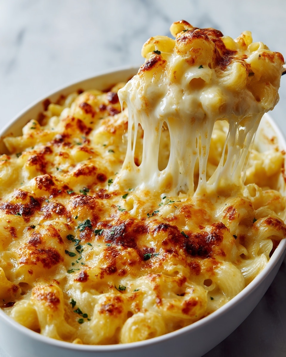Five Cheese Baked Mac & Cheese Recipe - Recipe Image