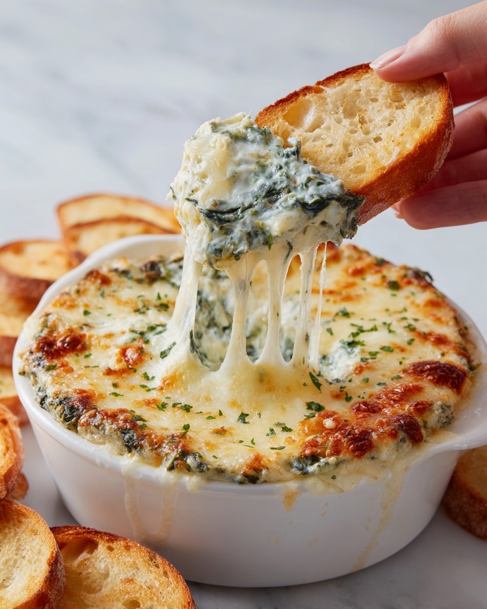 Hot Spinach Artichoke Dip Recipe - Recipe Image