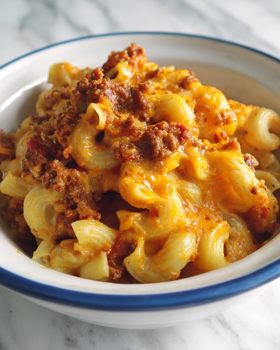 Macaroni and Beef Skillet Dinner Recipe - Recipe Image