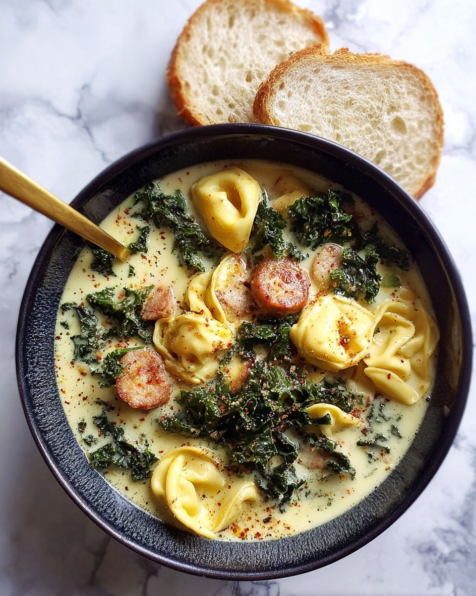 Sausage Tortellini Soup Recipe - Recipe Image