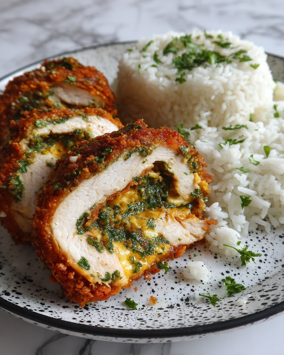 Creamy Garlic Herb Chicken Roll Ups Recipe - Recipe Image