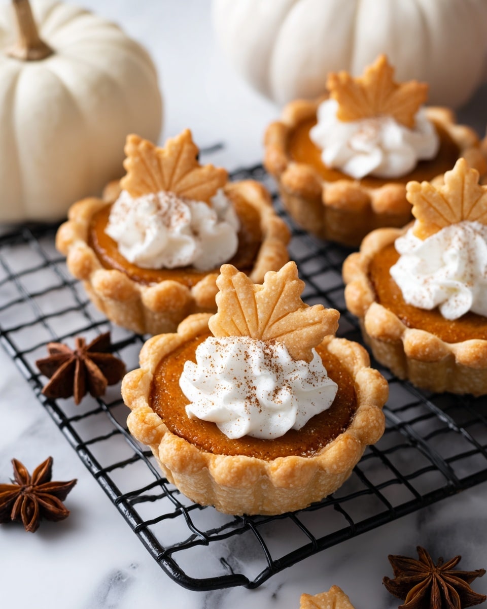 Mini Pumpkin Pies Recipe - Recipe Image