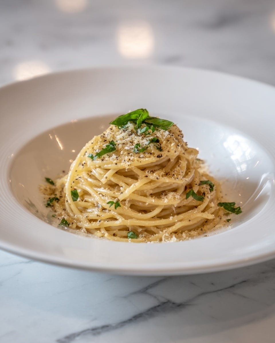 Spaghetti with Garlic and Oil (Aglio E Olio) Recipe - Recipe Image