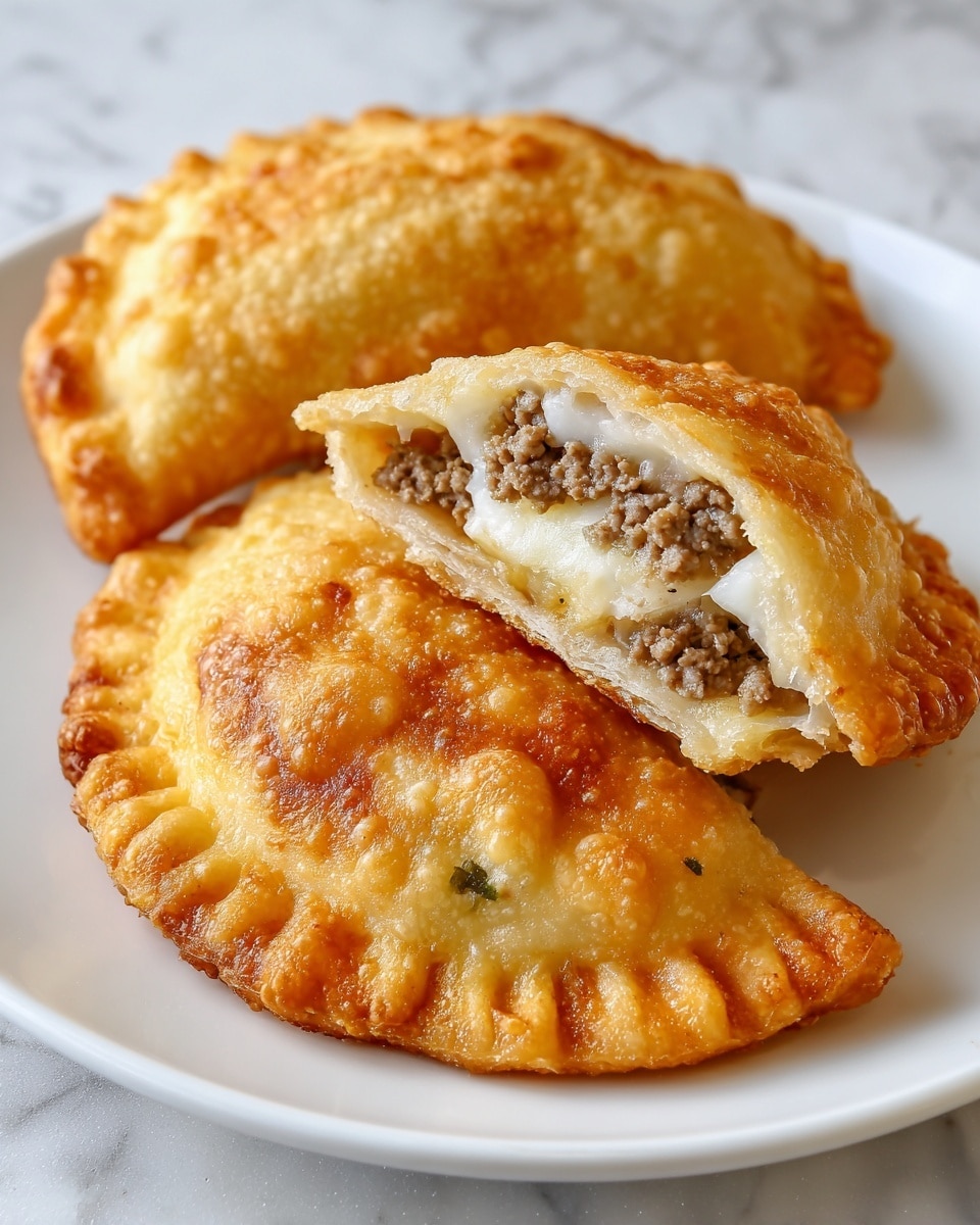 Beef & Cheese Empanadas Recipe - Recipe Image