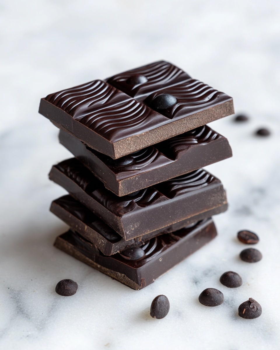 Homemade Chocolate Bars Recipe - Recipe Image