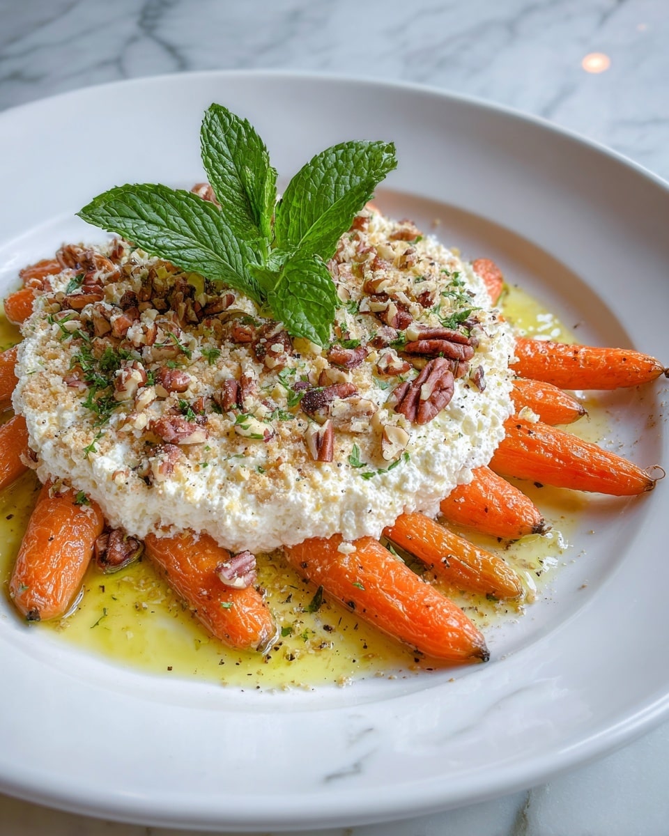 Roasted Carrots with Whipped Ricotta and Hot Honey Recipe - Recipe Image