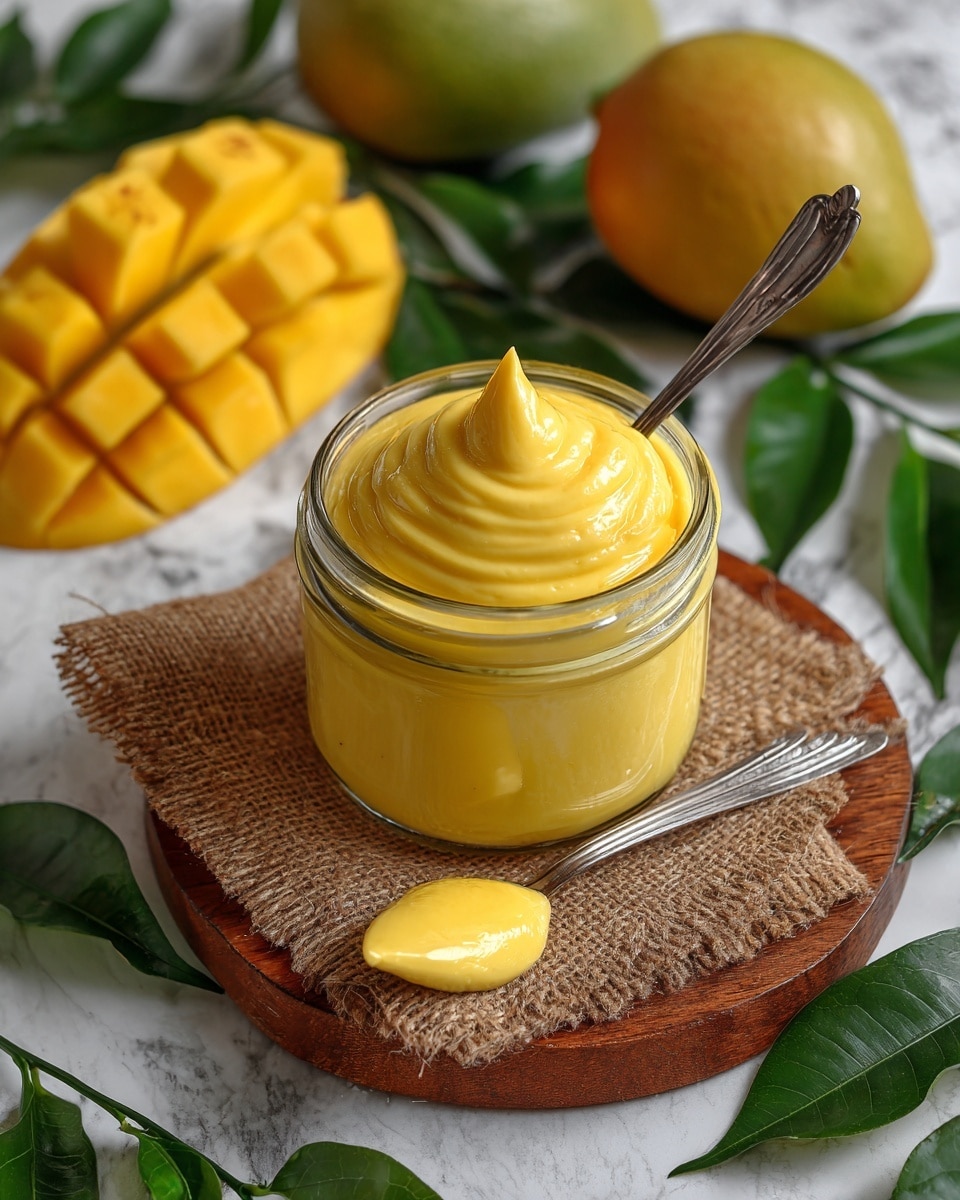 Homemade Mango Curd Recipe - Recipe Image