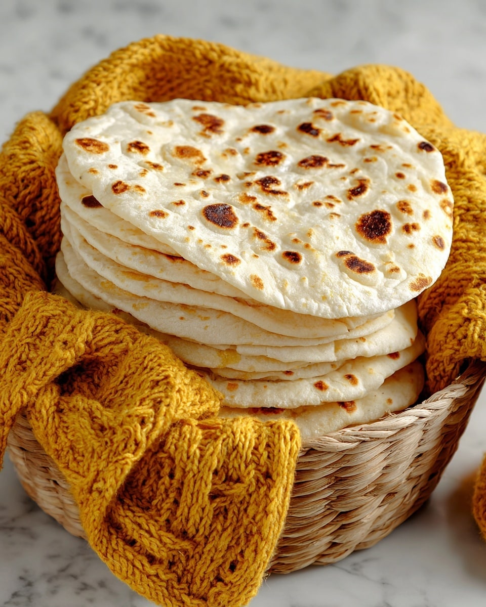 Homemade Flour Tortillas Recipe - Recipe Image