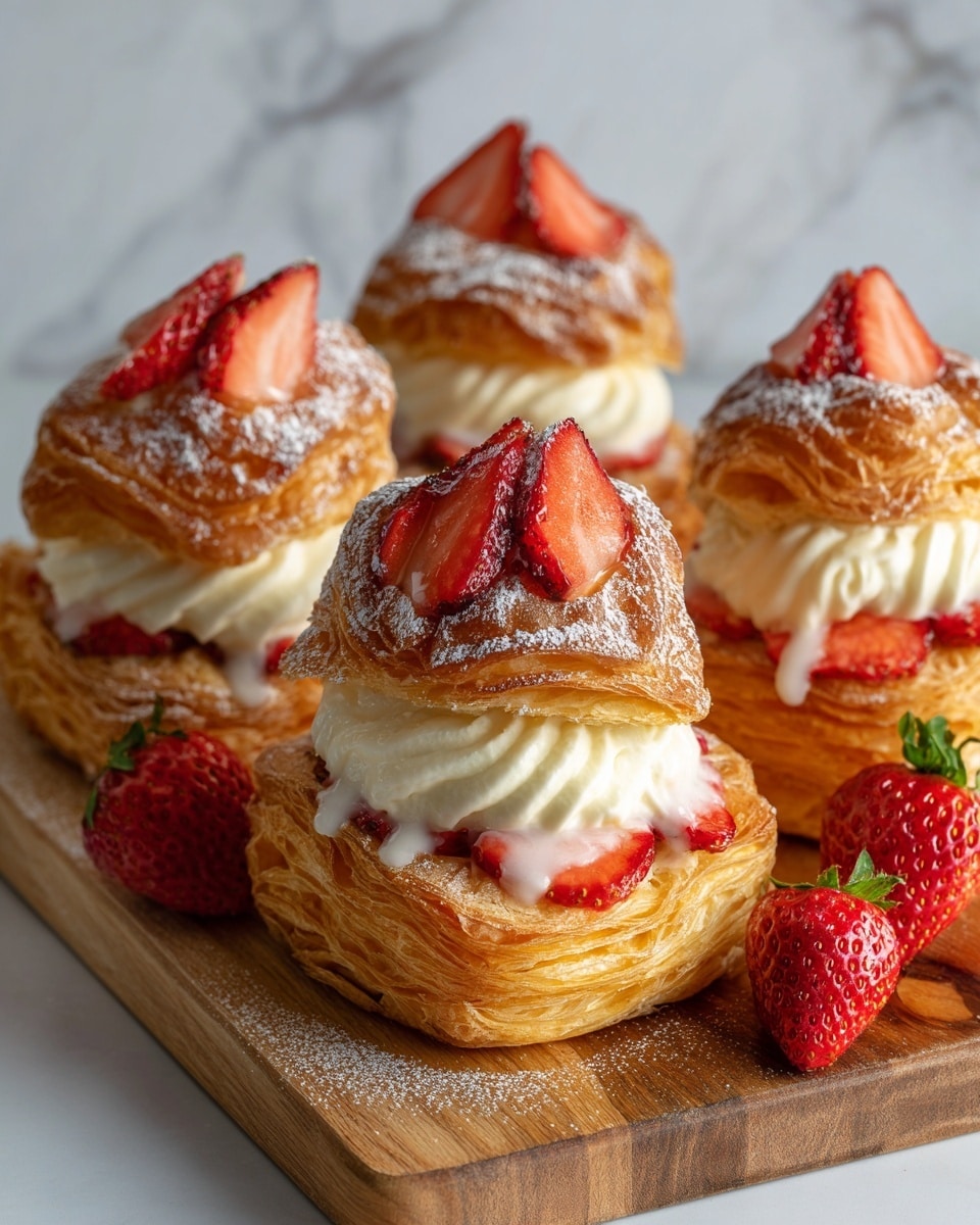 Strawberry Danish Recipe - Recipe Image