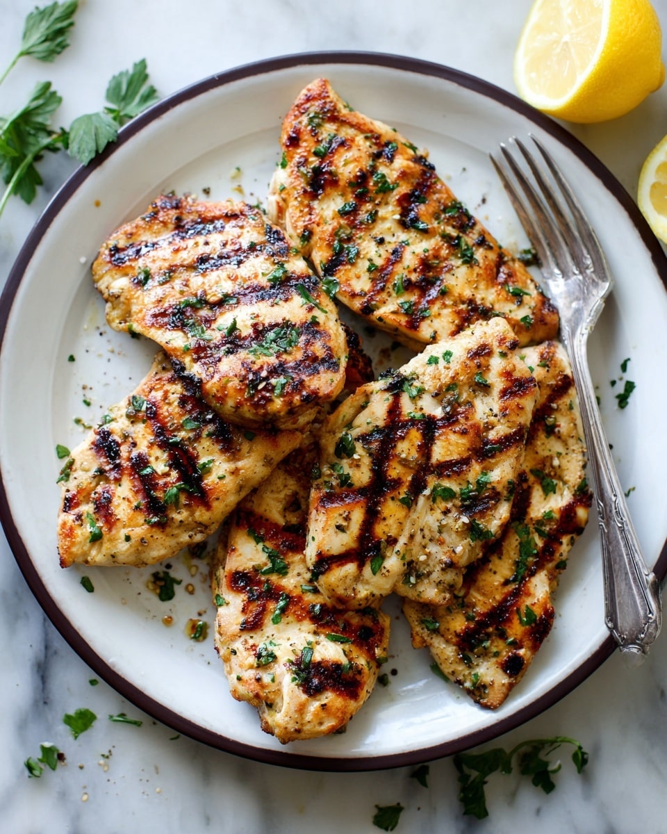 Lemon Herb Grilled Chicken Recipe - Recipe Image