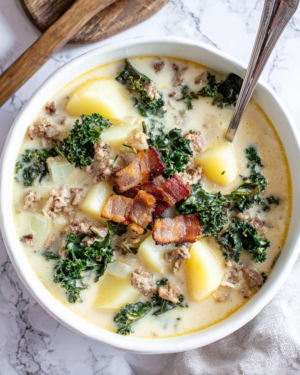 Olive Garden Zuppa Toscana Soup – A Comforting Italian Classic Recipe - Recipe Image