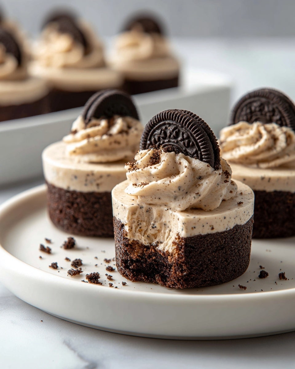 Oreo Cheesecake Cookie Cups Recipe - Recipe Image