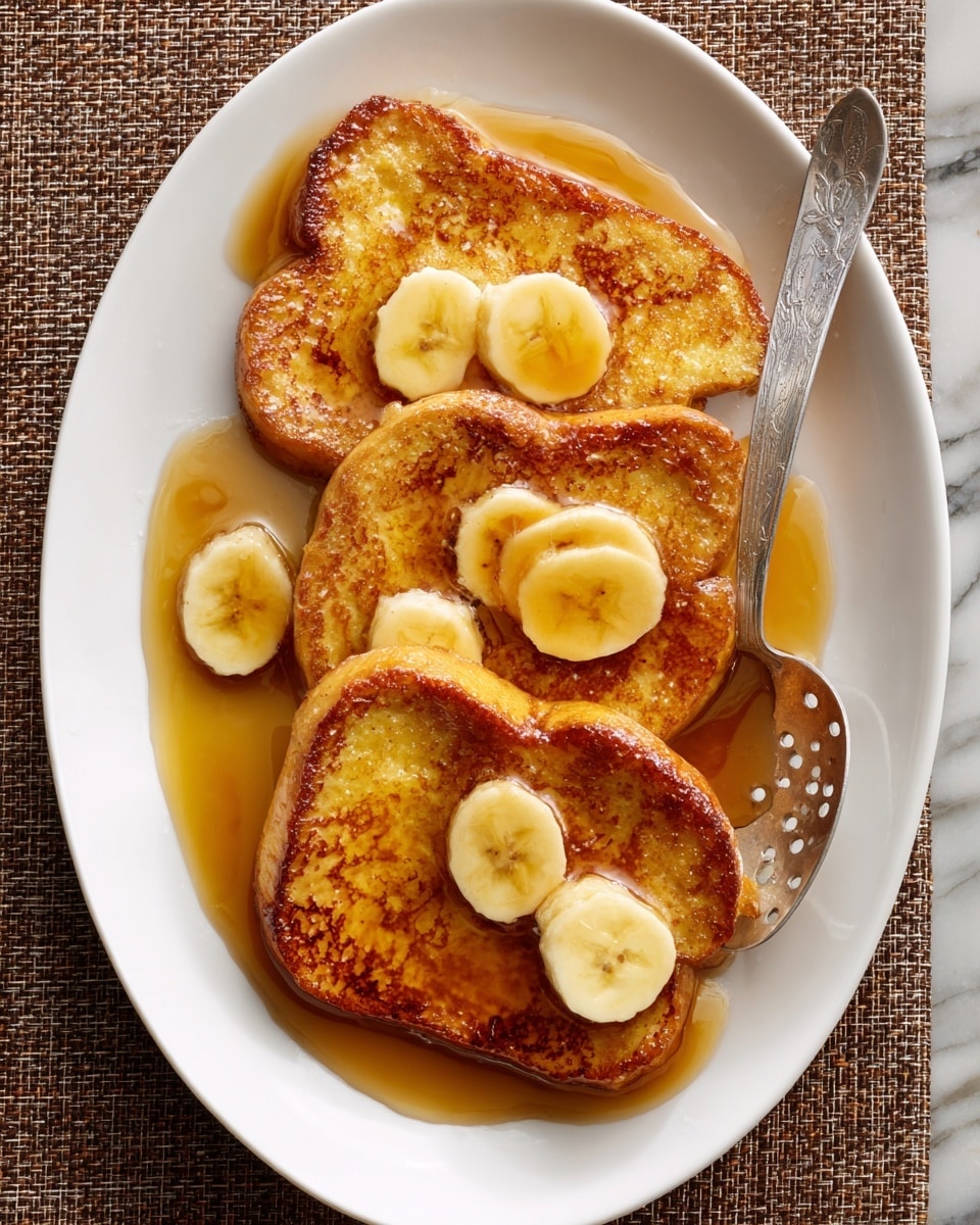 Bananas Foster French Toast with Homemade Banana Bread Recipe - Recipe Image