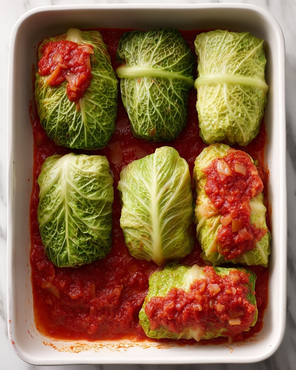 Vegetarian Stuffed Cabbage Rolls Recipe - Recipe Image
