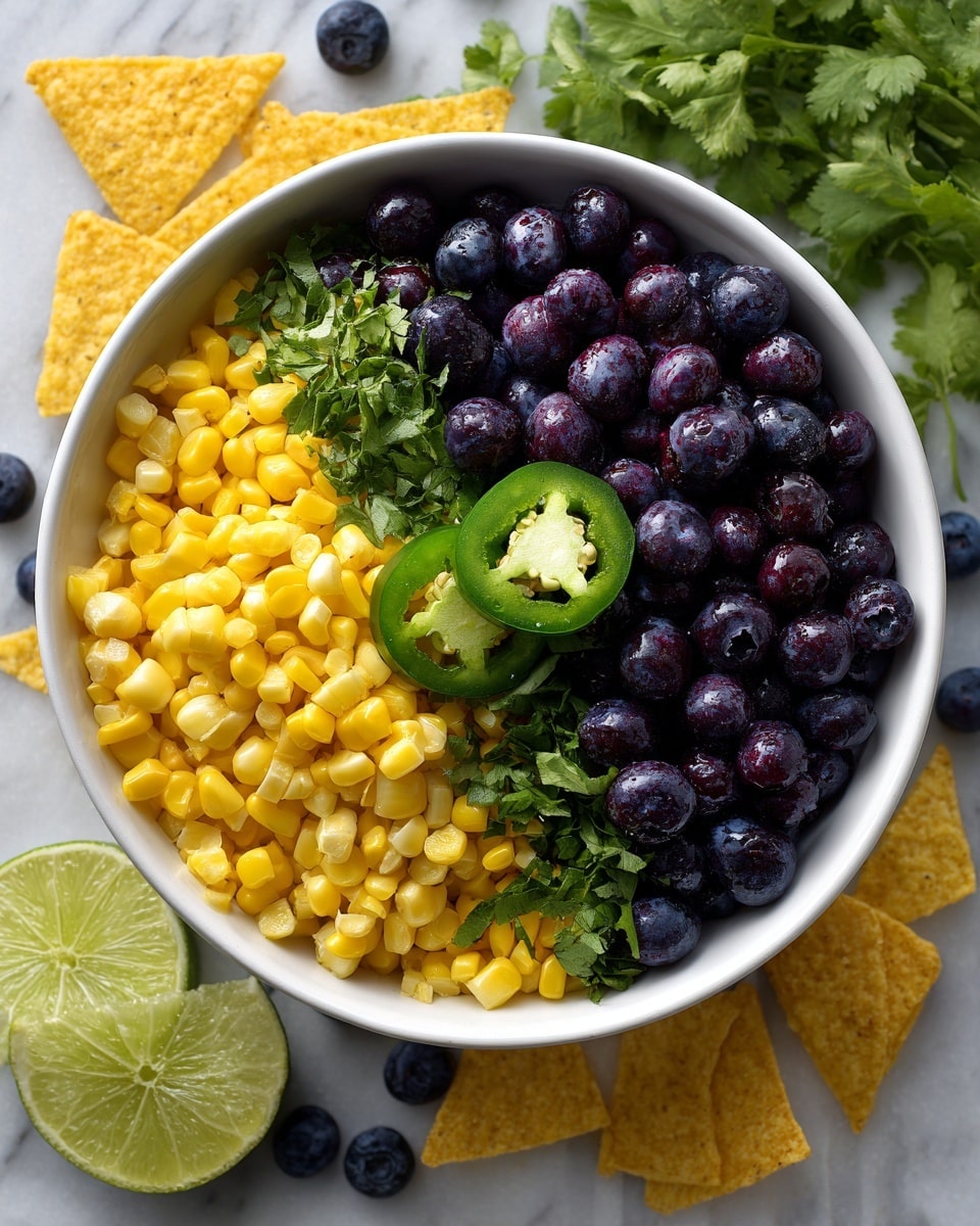 Blueberry Corn Salsa Recipe - Recipe Image
