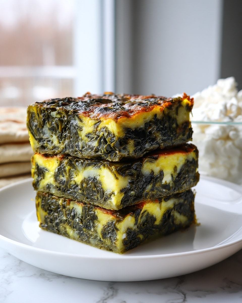 Easy Spinach Feta Baked Omelets Recipe - Recipe Image
