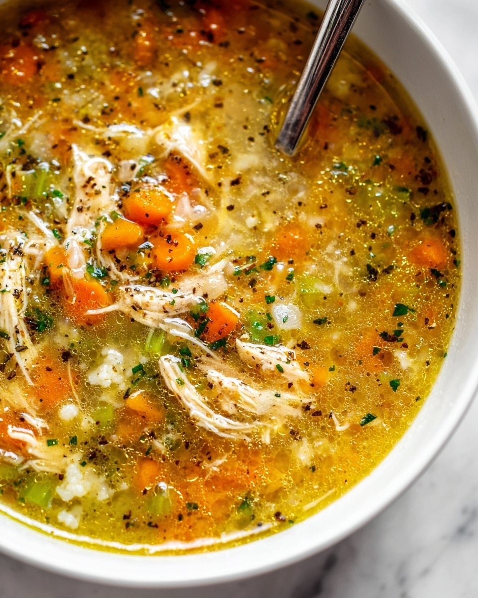 Anti-Inflammatory Cauliflower Chicken Soup Recipe - Recipe Image
