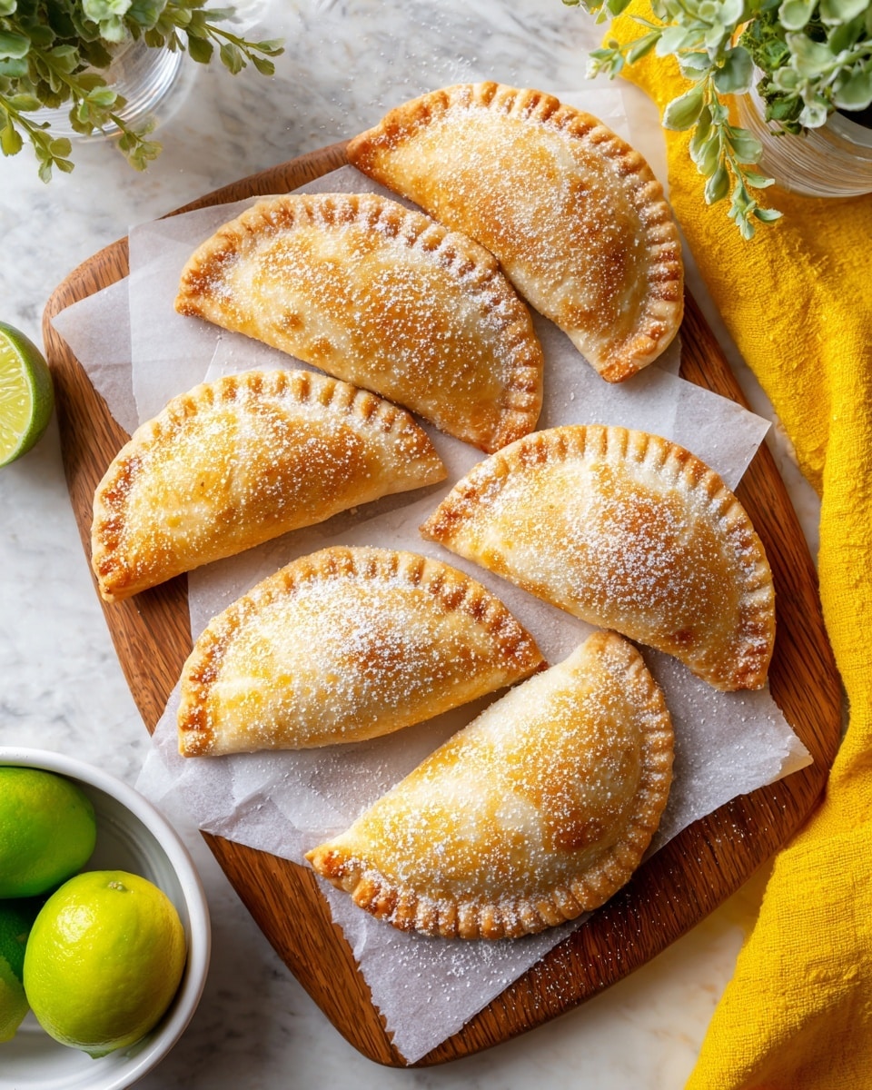 Pineapple Lime Coconut Hand Pies Recipe - Recipe Image