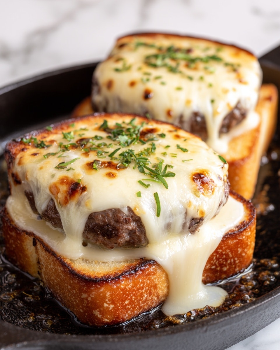 Patty Melts with Secret Sauce Recipe - Recipe Image