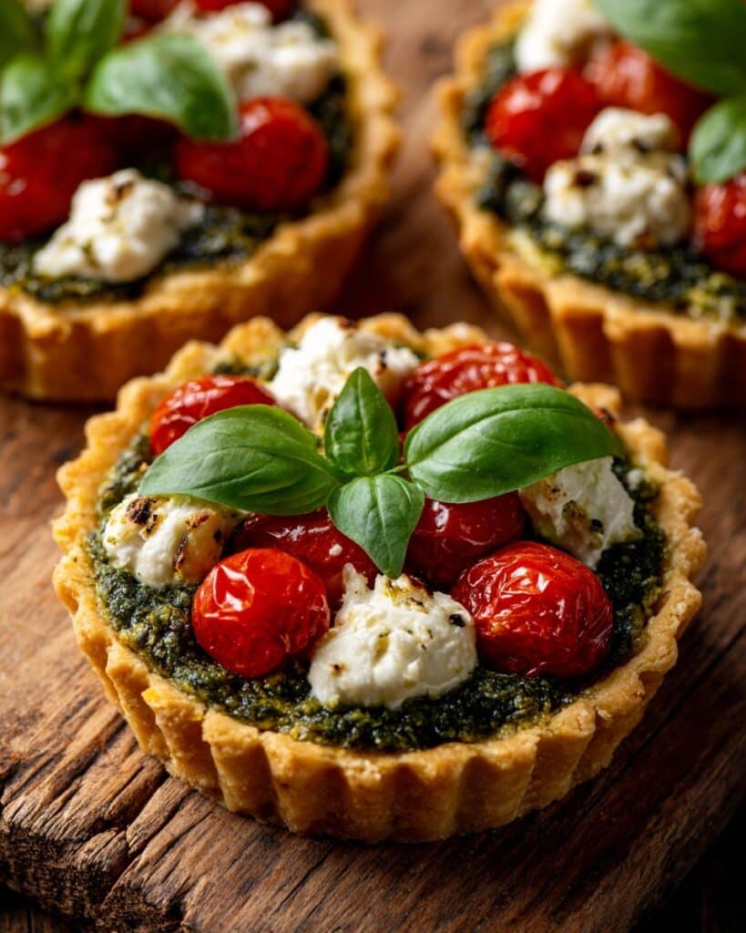 Caprese Pesto Tarts: An Amazing Ultimate Recipe