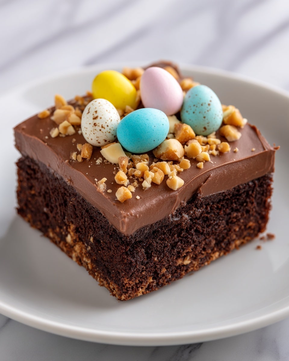 Mini Egg Brownies Recipe - Recipe Image