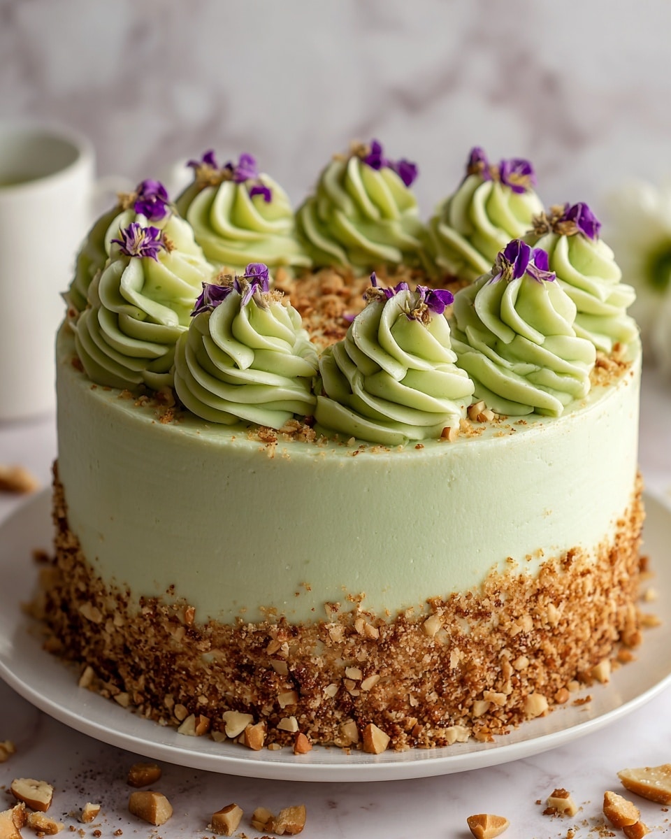 Vanilla Bean Pistachio Cake Recipe - Recipe Image