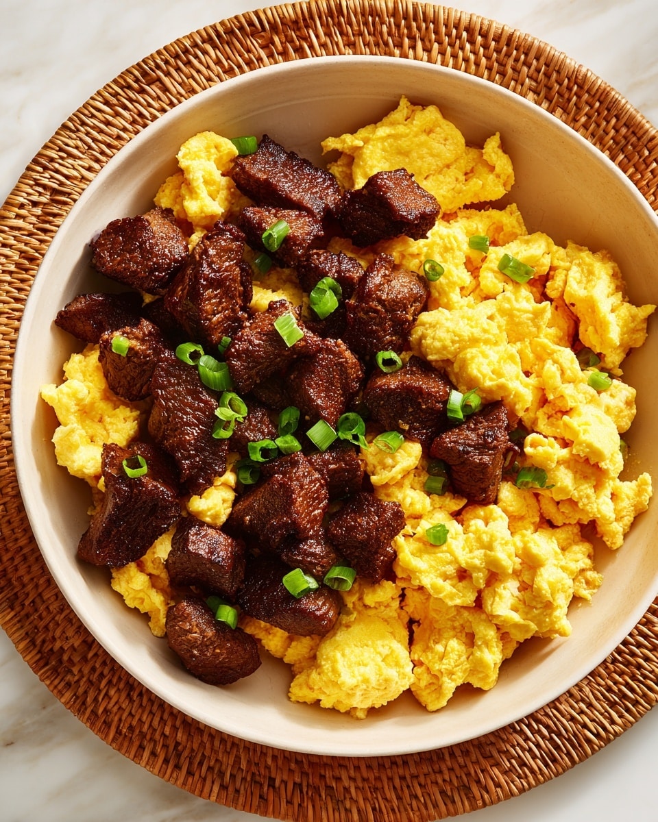 Chinese Beef and Eggs Recipe - Recipe Image