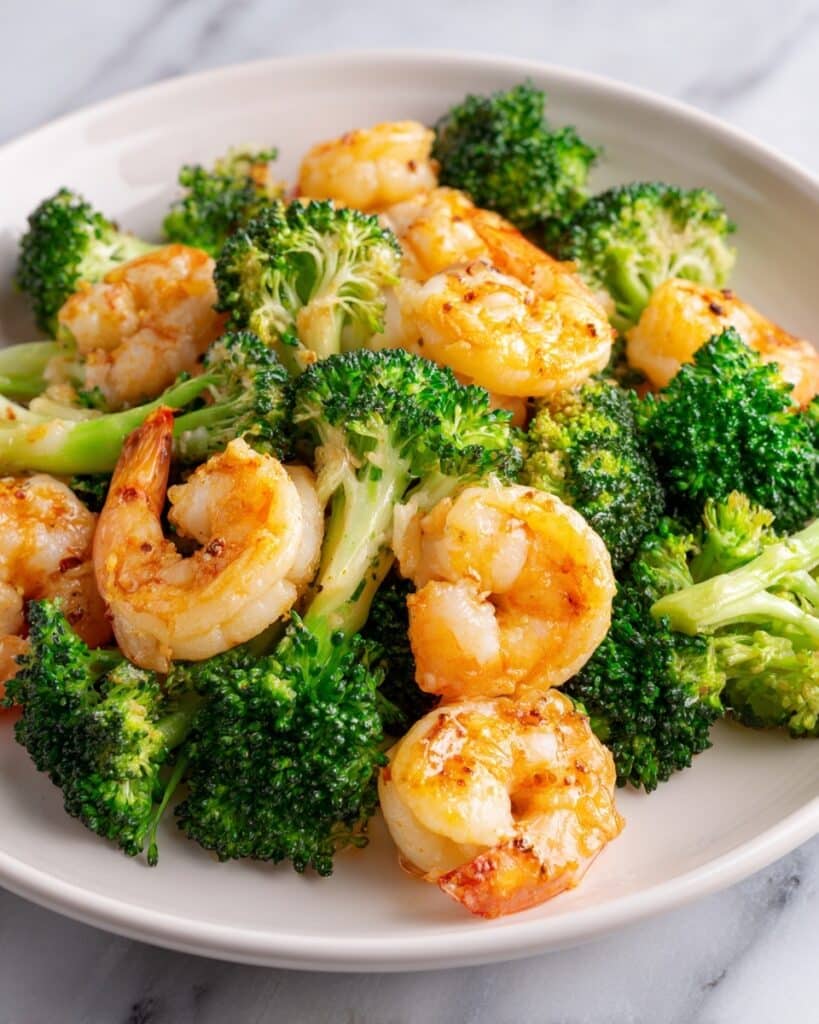 Shrimp and Broccoli Stir-Fry in Garlic Sauce Recipe