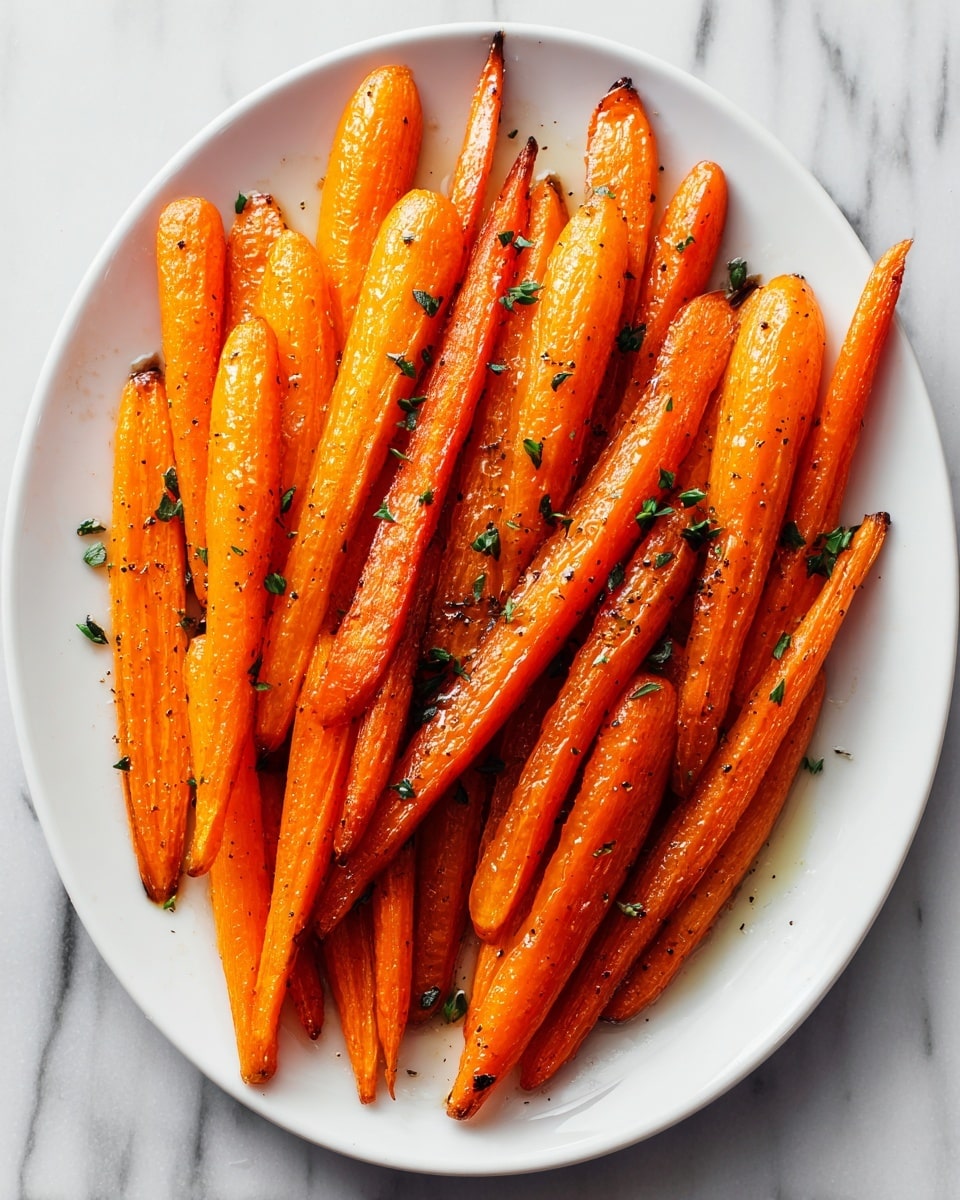 Roasted Parsley Carrots Recipe - Recipe Image