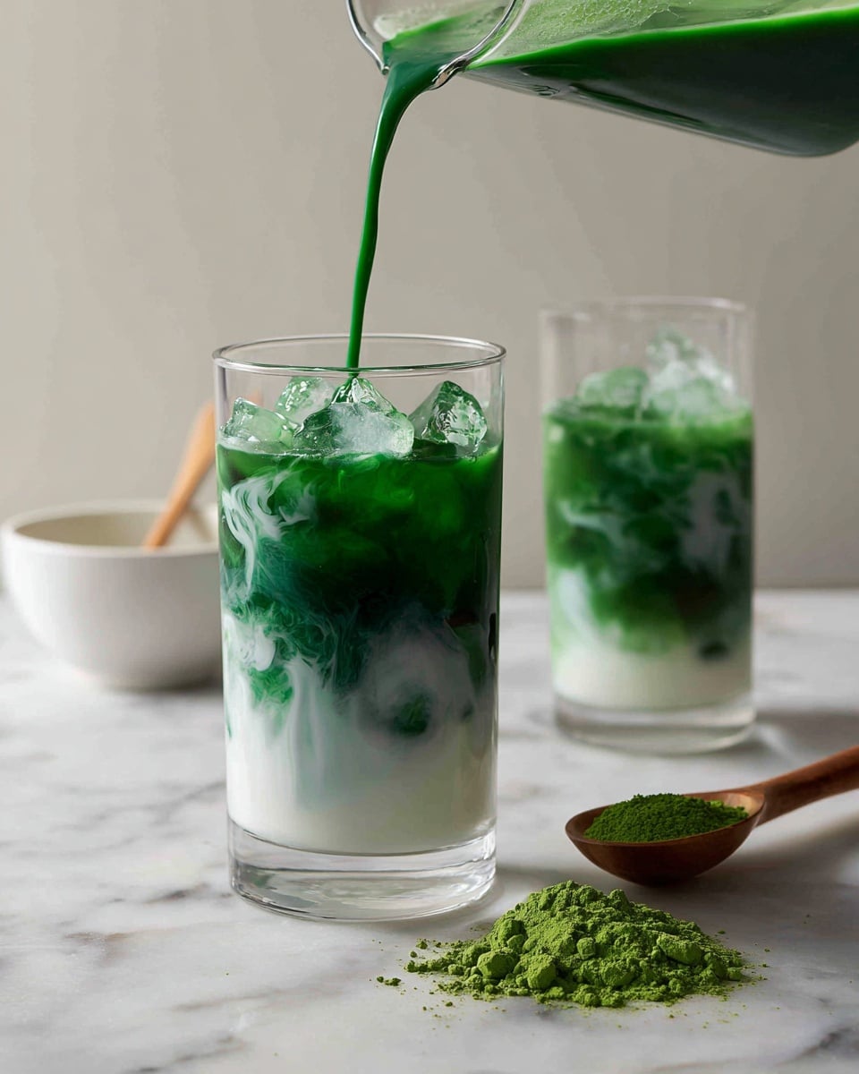 Iced Matcha Latte Recipe - Recipe Image