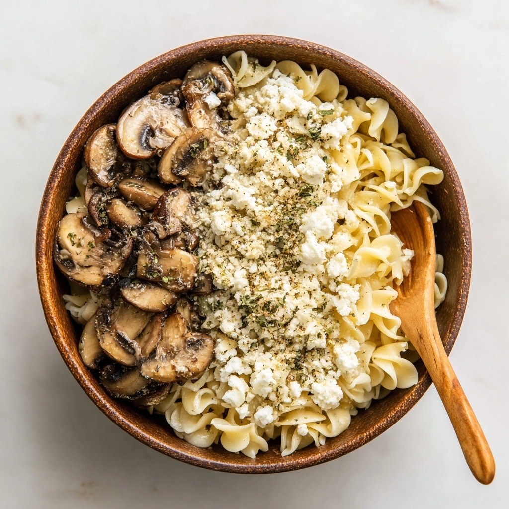 Pastina with Mushroom Leek Parmesan Broth Recipe - Recipe Image