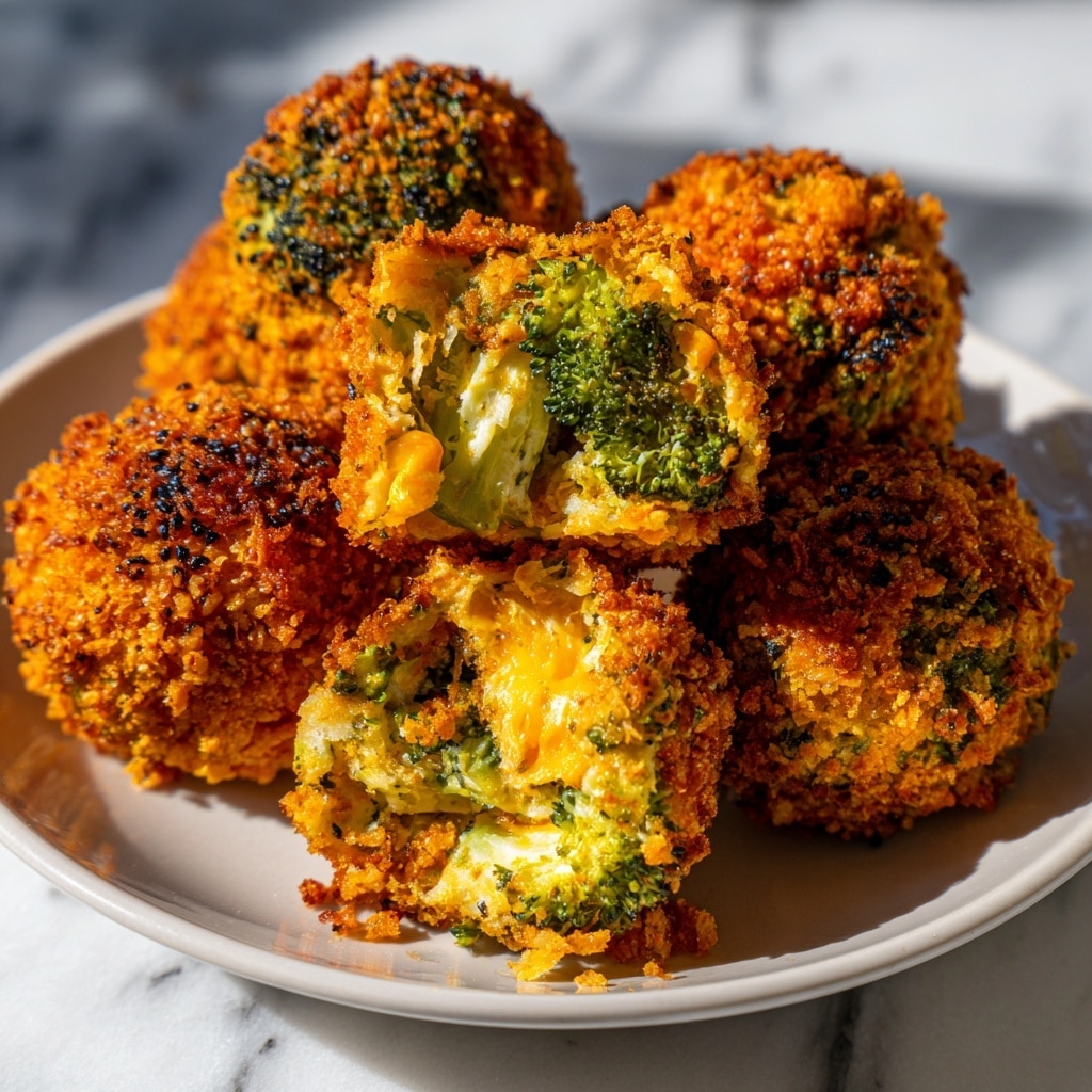 Baked Broccoli Cheese Balls Recipe - Recipe Image