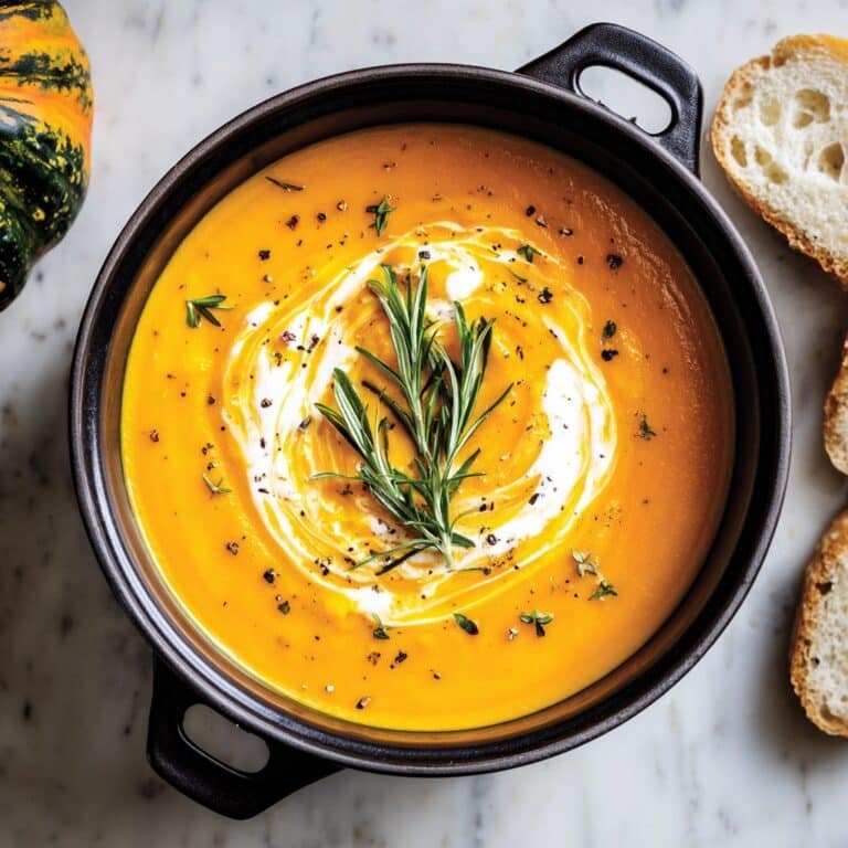Slow Cooker Butternut Squash Soup Recipe