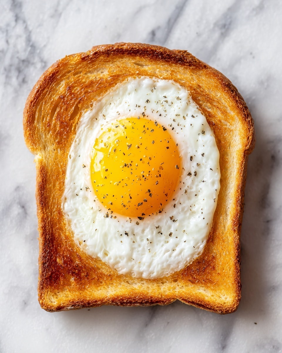 Air Fryer Egg and Cheese Toast Recipe - Recipe Image