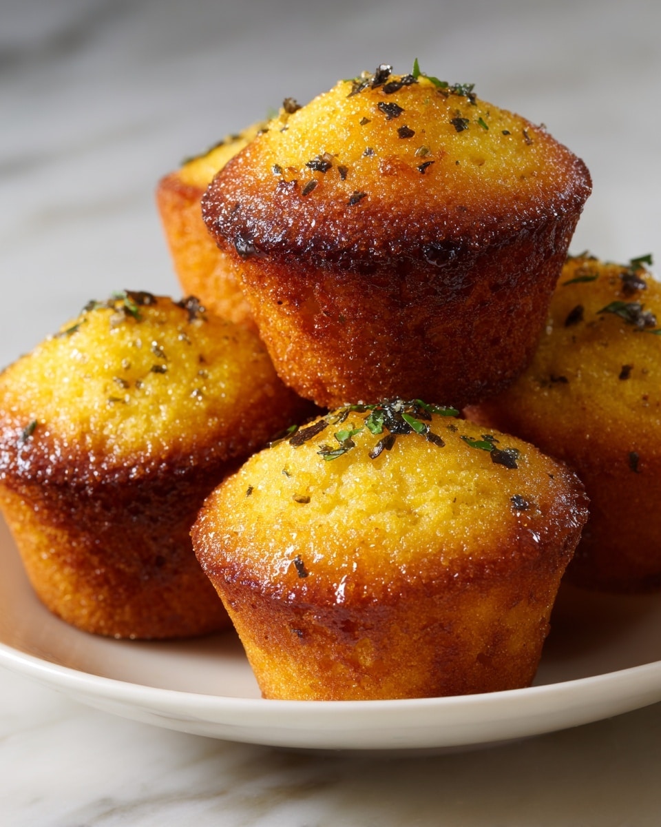 Southern-Style Honey Butter Cornbread Poppers Recipe - Recipe Image