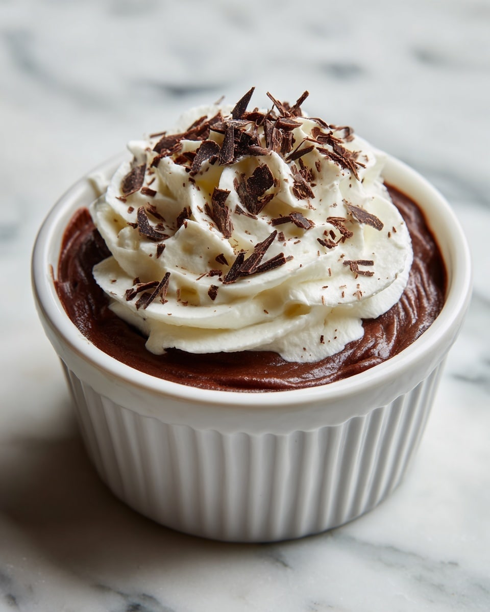Creamy Chocolate Pot de Crème Recipe - Recipe Image