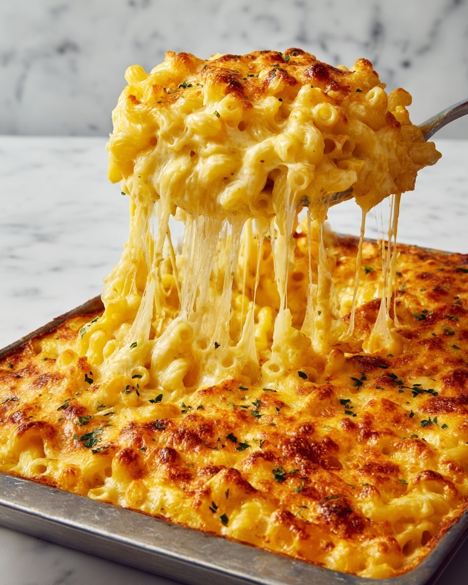 Five Cheese Baked Mac & Cheese Recipe - Recipe Image