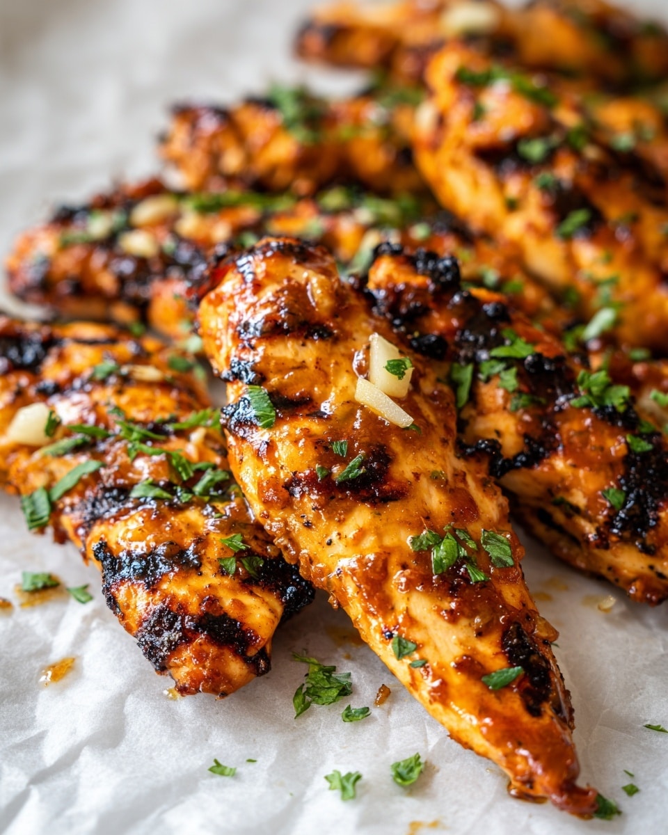 Garlic Chicken with Asiago Gravy Recipe - Recipe Image