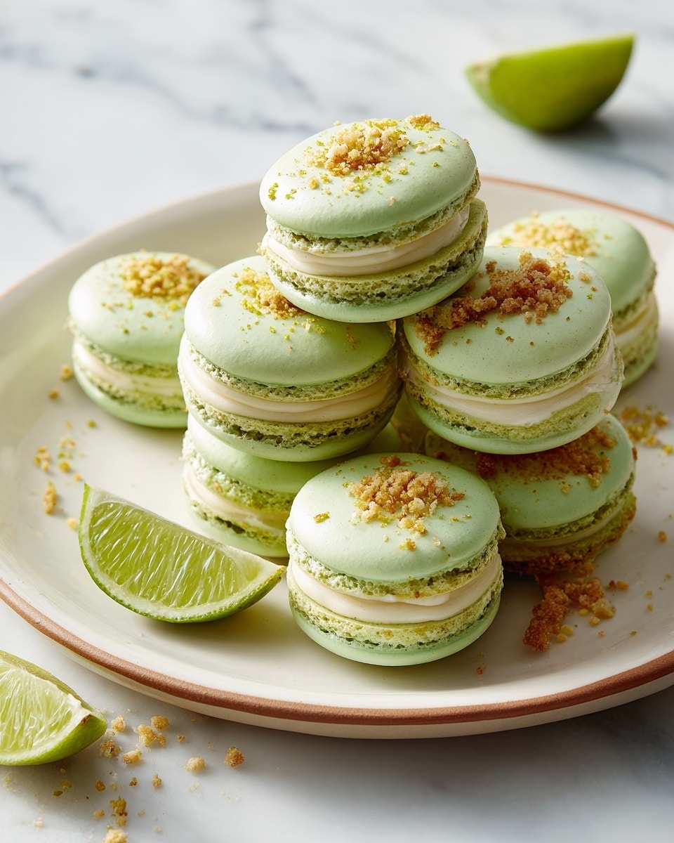 Key Lime Macarons Recipe - Recipe Image