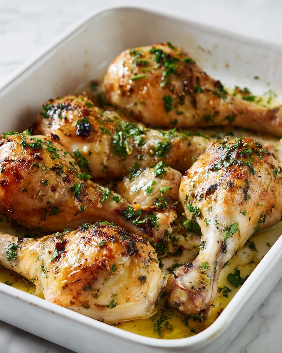 Garlic Parmesan Chicken Legs Recipe - Recipe Image