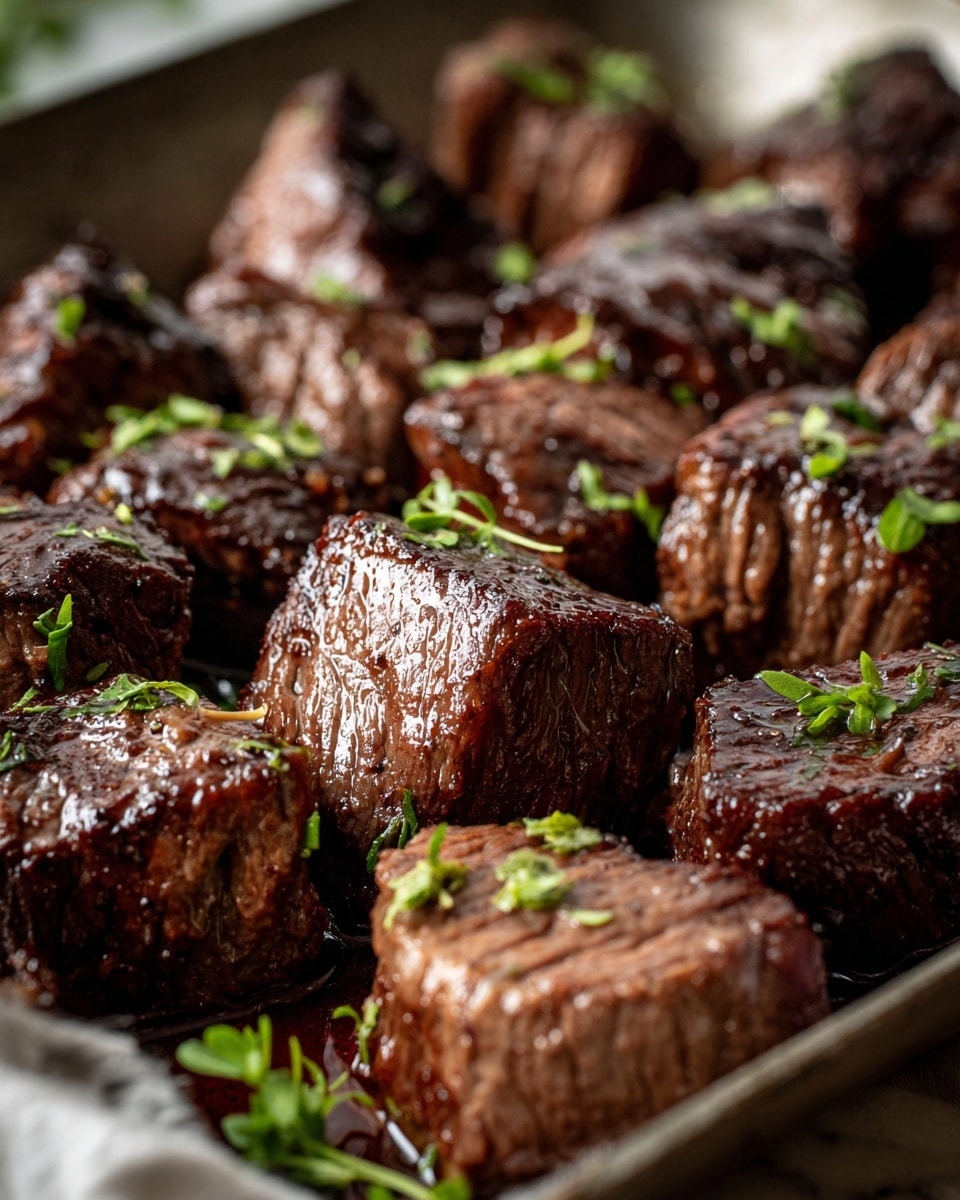 Garlic Butter Steak Bites Recipe - Recipe Image